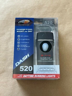 NEW CYGOLITE DASH 520 HEADLIGHT USB COLOR: BLACK DSH-520-USB FAST FREE SHIPPING - Image 1 of 4