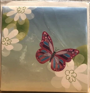3D Pop Up Greeting Card - Garden Butterflies - Happy Birth, Feel Better, Etc... - Picture 1 of 2