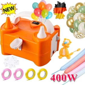 Elektrische Ballonpumpe 2 Betriebsarten Smart Aufblasbar mit 2 Zurrvorrichtungen - Bild 1 von 15