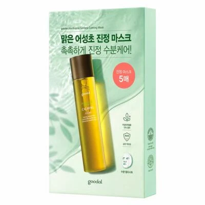 [GOODAL] Houttuynia Cordata镇静面膜30克x5夸脱  — 第 1/4 张图片