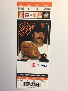 SAN FRANCISCO GIANTS VS WASHINGTON NATIONALS APRIL 23, 2018 TICKET STUB - Picture 1 of 1