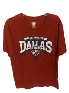 MLS Dallas Football Club Kids Large 14/16 T-Shirt - Picture 1 of 3
