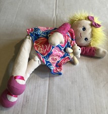 Scentsy Buddy Sierra Doll Baby Plush Toy yellow Hair