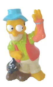 1990 Burger King Homer Simpson Toy Figure Camping -Vintage - Picture 1 of 5
