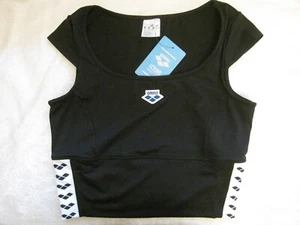 Bra Top / ARENA / Women's Icons, schwarz / weiß, Gr. S, NEU - Bild 1 von 5