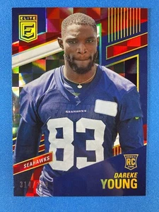 DAREKE YOUNG #179 RC Holo /399 2022 Elite Football Seattle Seahawks NFL - Picture 1 of 3