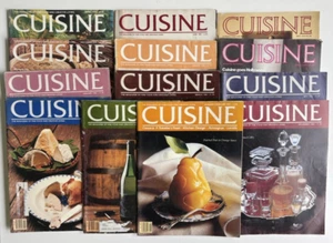 Vintage CUISINE Magazin Lot 13 Fine Food & Creative Living 1979, 1981 - 1984 - Bild 1 von 22