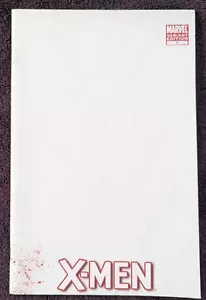 X-Men #1 Blank Variant Rare DOUBLE COVER bottom logo Marvel RARE F/VF 2010 - Picture 1 of 6