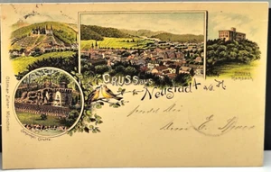 PC ~ Greetings from Neustadt an der Weinstraße, Germany ~ Schloss Hambach Castle - Bild 1 von 2