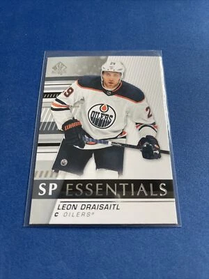2019-20 SP Authentic SP Essentials #SPE-LD Leon Draisaitl Edmonton Oilers - Image 1 of 2