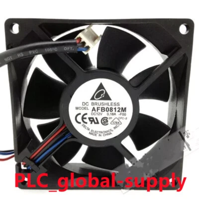 AFB0812M 1PCS NEW Delta Cooling Fan 80mm x 25mm DC 12V 0.18A 3Pin  Fast shipment - Image 1 of 4