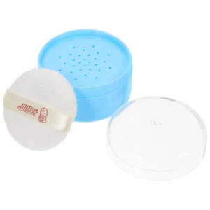 Powder Applicator Body Portable Box Baby Bride Container Case Puff for - Picture 1 of 12