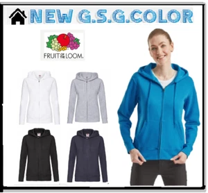 Sudadera Mujer Lady-Fit Con Capucha Y Cierre Con Bolsillo Tipo Canguro Frontal - Imagen 1 de 5