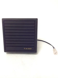 BK Radio Relm Speaker W/ Adapter Cable & Bracket, WORKING, Free shipping - Afbeelding 1 van 6