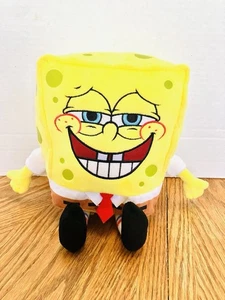 SpongeBob Schwammkopf Furz sprechend 10 Zoll Plüsch funktioniert braucht Batterien lesen - Bild 1 von 7