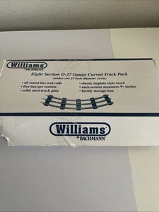 Williams Bachmann O27 Cuve Tubular Track Set 6 - Picture 1 of 3