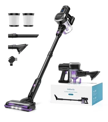 Lubluelu Self-Standing Cordless Upright 6in1 Handheld Stick Vacuum Cleaner 27Kpa - Image 1 of 4