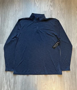 Neu mit Etikett Anetik MVQTRL9 Low Pro Viertel-Reißverschluss Größe XL UPF 30+ blau - Bild 1 von 8