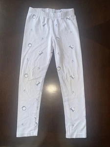 Girls Janie And Jack X Disney Blue Cinderella Leggings Pants Size 5 - Picture 1 of 3