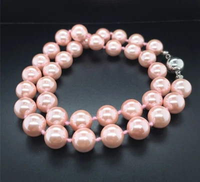 SCHMUCKJAGD COLLIER 925/- SILBER VERGOLDET MIT MUSCHELKERNPERLE - Bild 1 von 2