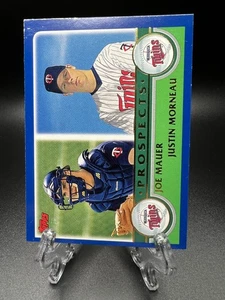 2003 Topps Joe Mauer Justin Morneau #680 - Foto 1 di 2