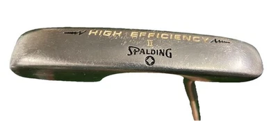 Spalding High Efficiency II Blade Putter 2* Steel 35" RH Original Vintage Grip - Image 1 of 4