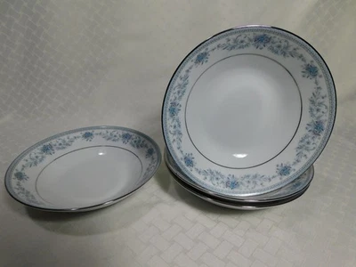 Set of 4 Noritake Blue Hill Cereal Bowls 7½", 2482, Contemporary - image 1 of 4