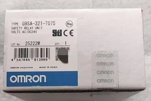 Brand NEW Genuine Omron G9SA-321-T075 AC/DC24 Safety Relay Unit G9SA-321-T075 - Imagen 1 de 2