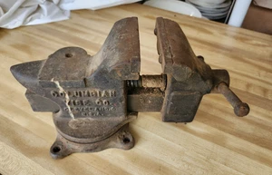 Columbian C44 drehbarer Schraubstock Amboss Cleveland OH funktioniert super aus der Werkstatt - Bild 1 von 10