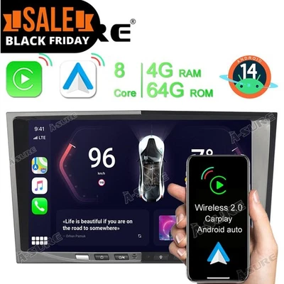 4+64GB Autoradio Android GPS Navi Für Opel Zafira B Corsa C D Astra G H Vectra C - Bild 1 von 4