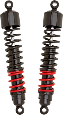 Burly Brand 12.5" Adjustable Stiletto Rear Shocks for 91-17 Harley Davidson Dyna - Image 1 of 2