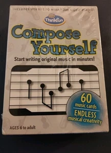 Thinkfun Compose Yourself Start Writing Original Music New U1 - Picture 1 of 5