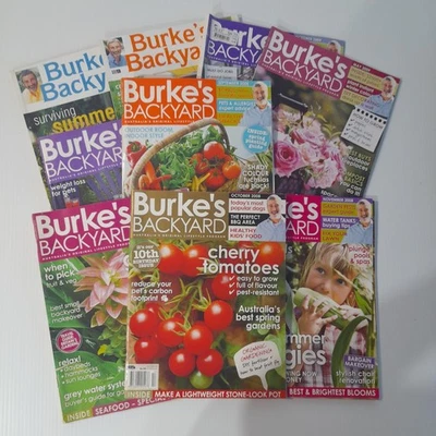 Better Homes & Gardens 9x Magazine Lot 2008 Recipes Lifestyle Summer Food Vegies - Image 1 of 4