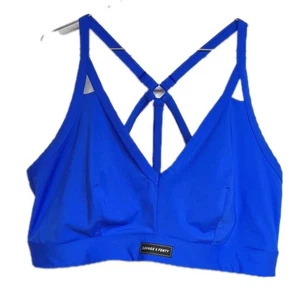 Savage X Fenty Sports Bra Spotlight Low Impact 4X Blue 22/24 - Picture 1 of 12