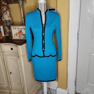 Cinderella's Schrank türkis und schwarz 2-teiliges Rockset Damengröße 6 - Bild 1 von 5