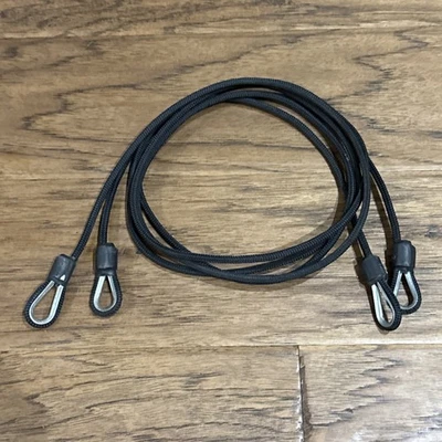 Set of 2 Bowflex Revolution 56” Rope Cable Lower Rail Leg Extension FREE SHIP - Image 1 of 4