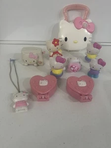 Lote de 10 juguetes vintage de McDonald’s de Hello Kitty con monedero para niñas - Imagen 1 de 6