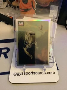 AT-STS ON THE PROWL REFRACTOR 2023 Star Wars Galaxy Topps Chrome #18 - Picture 1 of 2