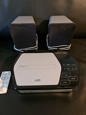 CD Player JVC UX-N1S  mit Radio, MP3, Boxen und Fernbedienung - Bild 1 von 4