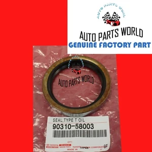 GENUINE TOYOTA 4RUNNER FJ CRUISER GX460 GX70 REAR AXLE SHAFT SEAL 90310-58003 - Picture 1 of 3
