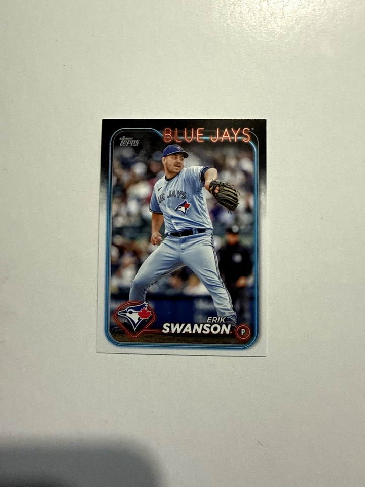 Topps 2024 Baseball Erik Swanson Toronto Blue Jays Pitcher #US312 - 1 Card - Image 1 of 1