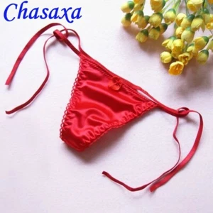 CHASAXA Ladies Sexy Silky Lingerie G-String T-Back Thong in SIX COLOURS !! - Picture 1 of 13