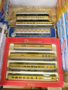 RIVAROSSI HO 6920 6921 1920 D&RGW RIO GRANDE PASSENGER SET INTERIOR MEATL WHEELS - Picture 1 of 3
