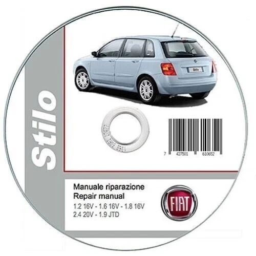Fiat Stilo (M.Y. 2001) manuale officina su Cd - Immagine 1 di 1