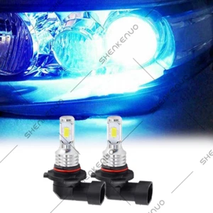 Azul Hielo Luces Fuertes Para Auto Coche Luz Carro Bulbs HB3/9005 LED 8000K Faro - Foto 1 di 10