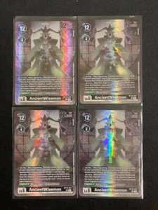 DIGIMON TCG 4x ANCIENTWISEMON BT18-074 Tamer's Box 2024 - ENG ENGLISH READY - Bild 1 von 1