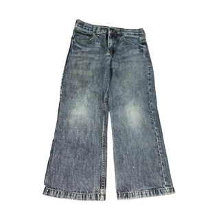 Wrangler Boys 8 Reg Boot Fit Jeans with size adjusters - Picture 1 of 3