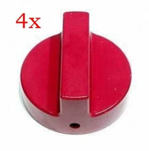 POMELLO, VALVOLA GAS (ROSSO, 2OD) 4pcs VULCAN 420560-1 per VULCAN serie 7800,SG7800 - Foto 1 di 1