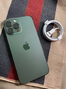 Apple iPhone 13 Pro Max - 256 GB - Alpine Green Unlocked iOS 16.2 - Picture 1 of 4