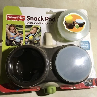 Car Auto Automobile Fisher Price Snack  & Drink Pod Food Drink Holder Organizer - Image 1 of 4